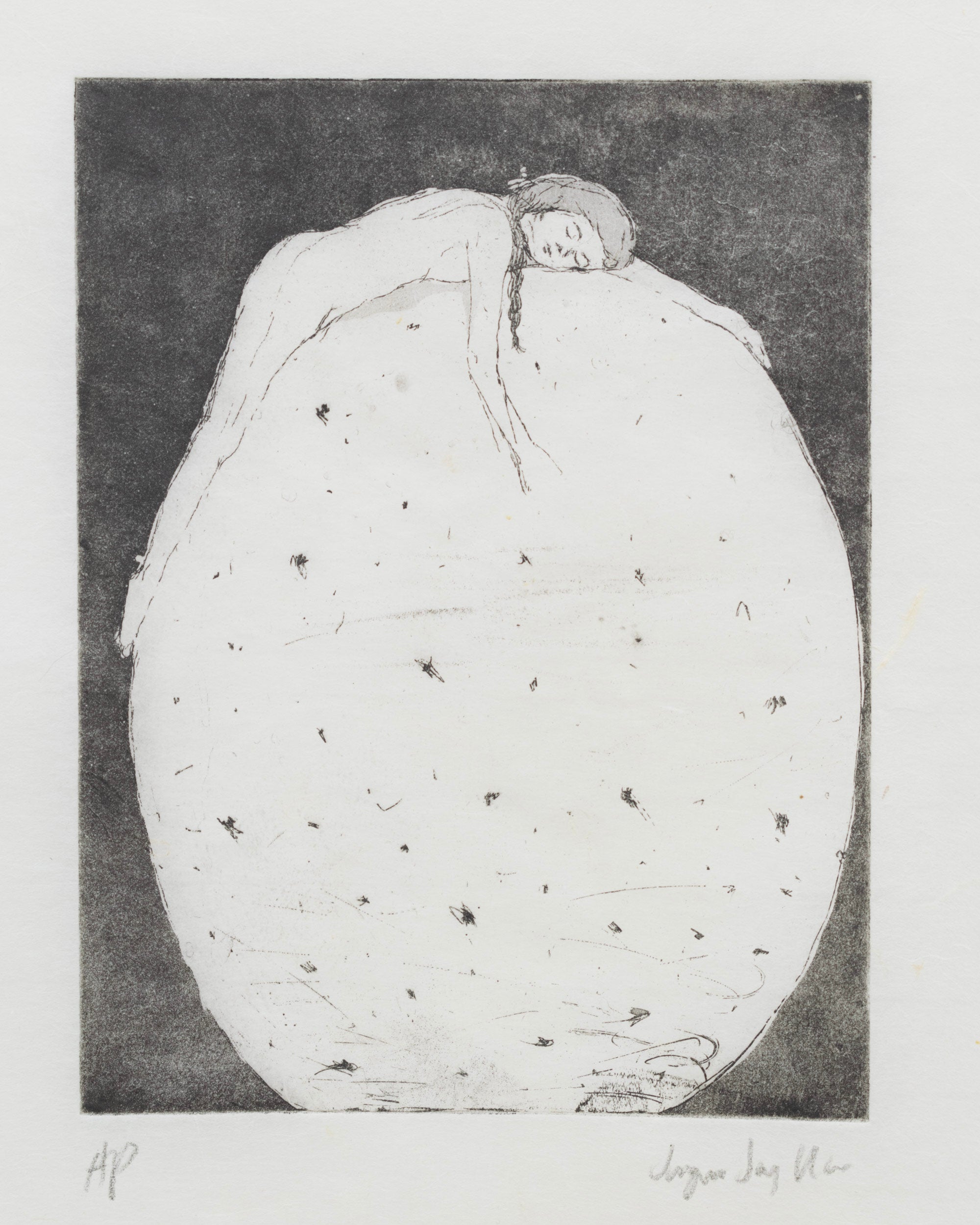 Woman and Egg