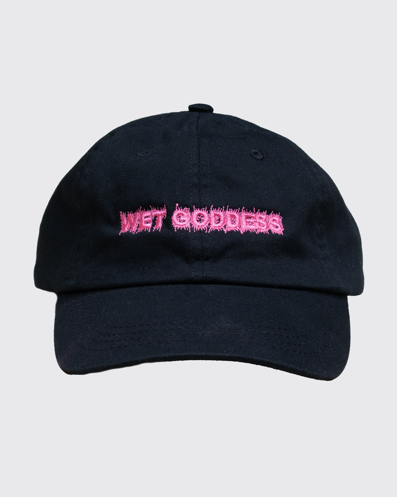 WET GODDESS Cap – Black